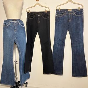 2 pairs JEANS “j brand, R&J”